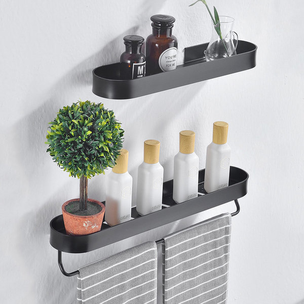 무타공 메탈라인 다용도 라운딩선반 걸이형 50