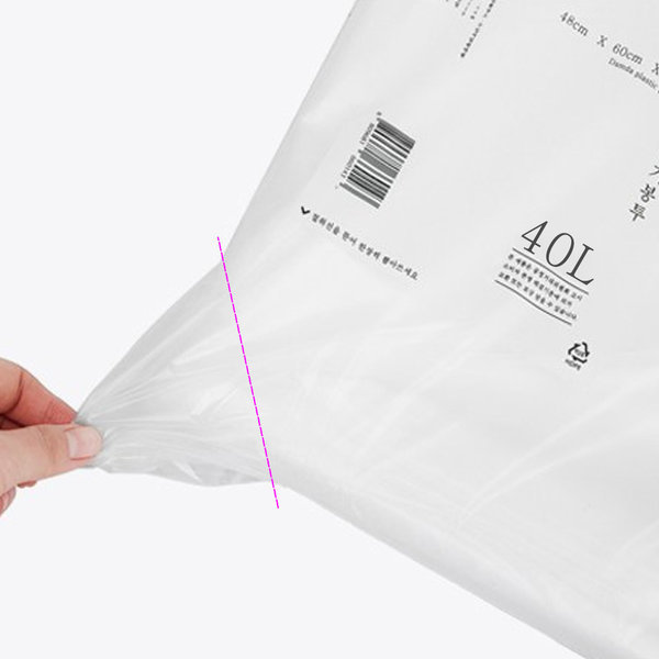벌크타입 분리수거 비닐봉투 짱짱클린 40L 100매