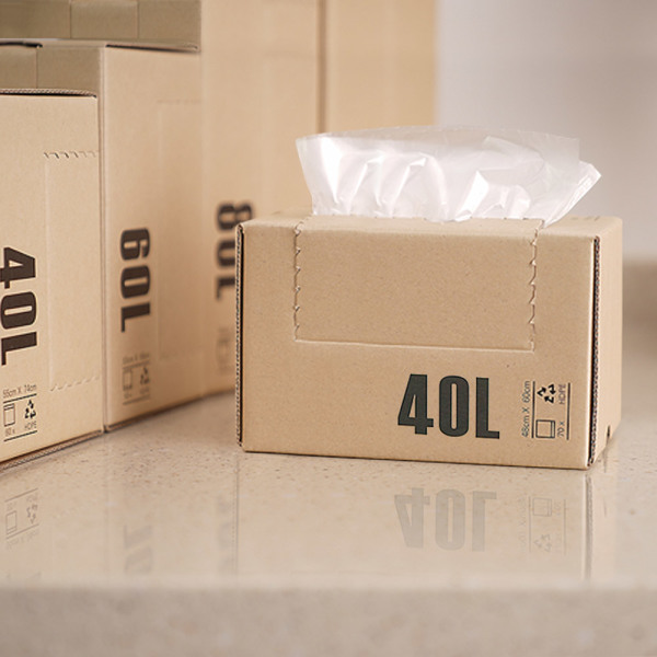 뽑아쓰는 분리수거 비닐봉투 짱짱클린롤 40L 60매